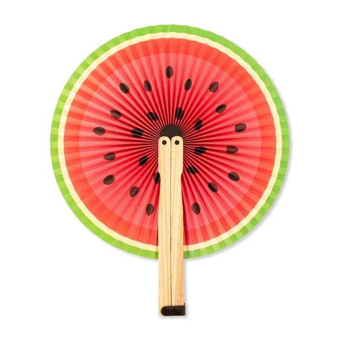 Kikkerland Fruity & Sweet Paper Fans - Image 4