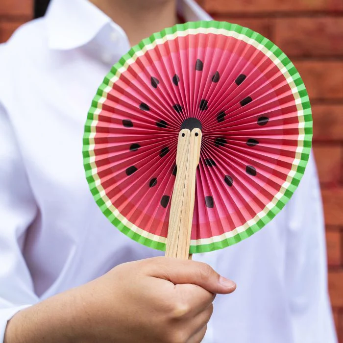 Kikkerland Fruity & Sweet Paper Fans - Image 9