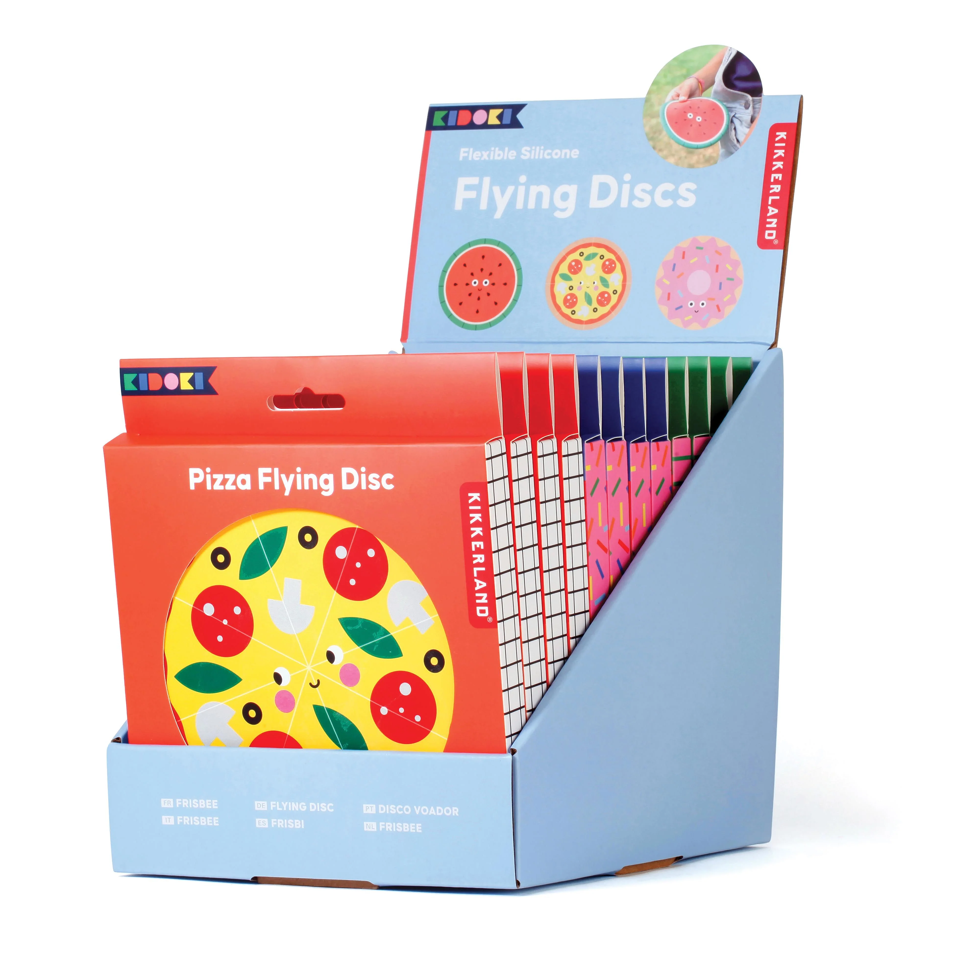 Kikkerland Kidoki Flying Discs Assorted Dia:15cm - Image 8