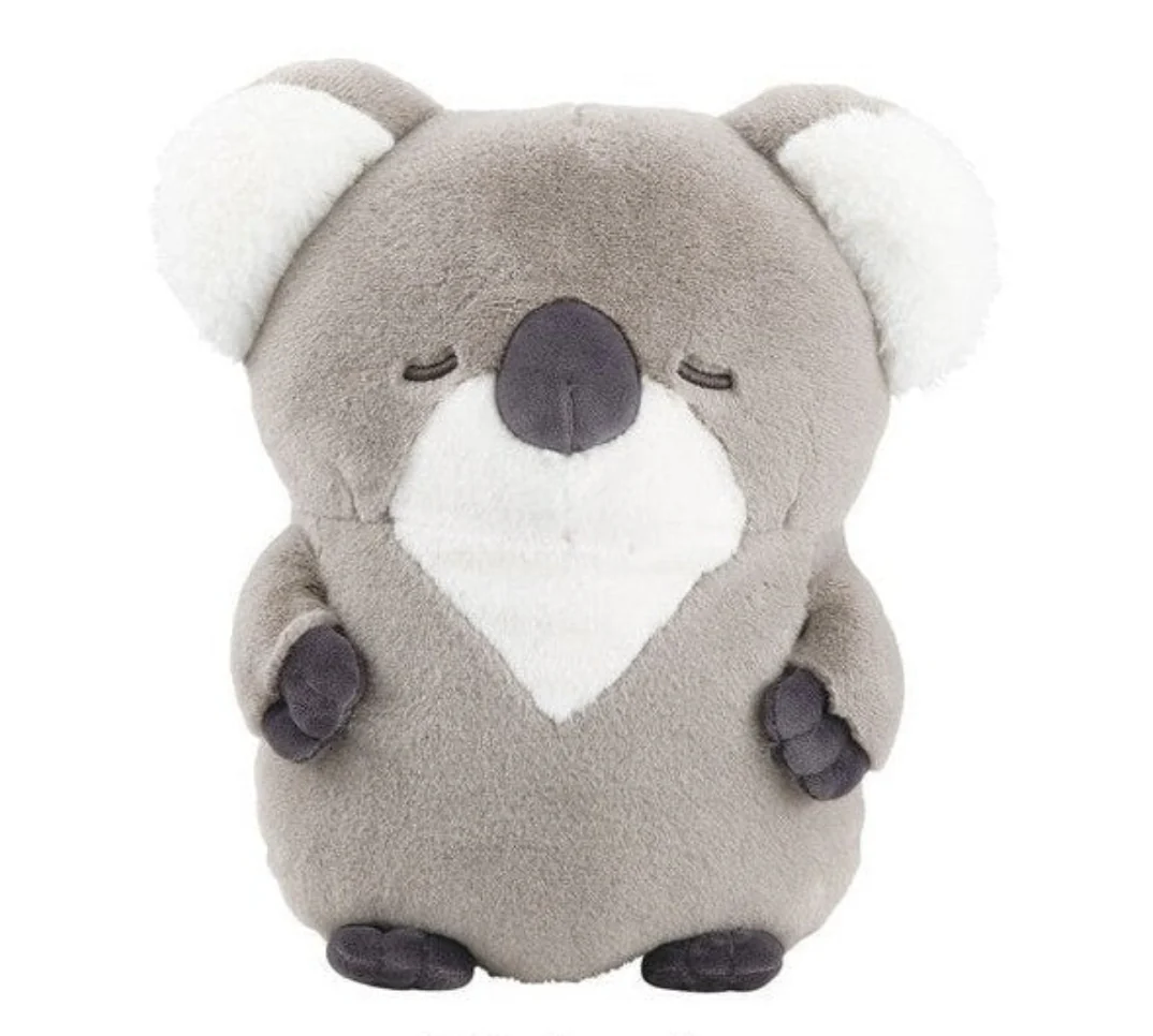 LIV HEART Fluffy Animals Seated Cushion - Koala Small