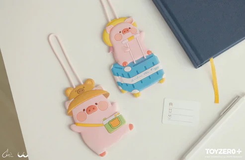 Lulu the Piggy Find Your Way-Suitcase Tag (Let's Go Lu!) - Image 2