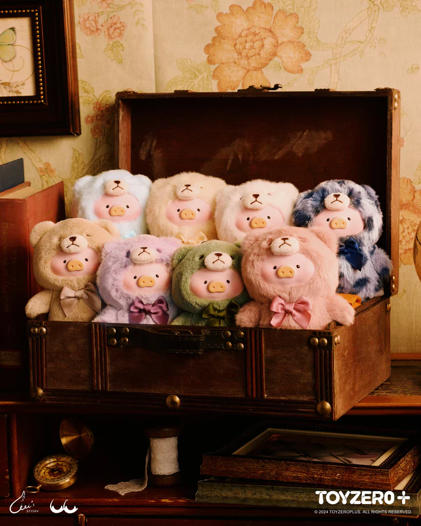 Lulu the Piggy - Vintage Teddy Shop Vinyl Face Blind Box - Image 2