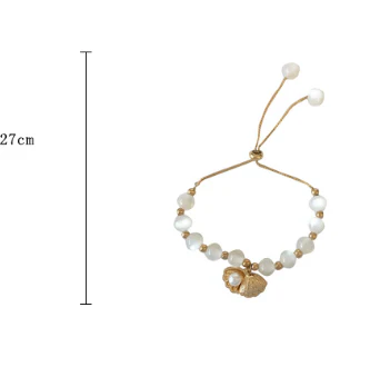 Luninana Bracelet - Cat Eye Stone Ribbon Bracelet YBY022 - Image 3
