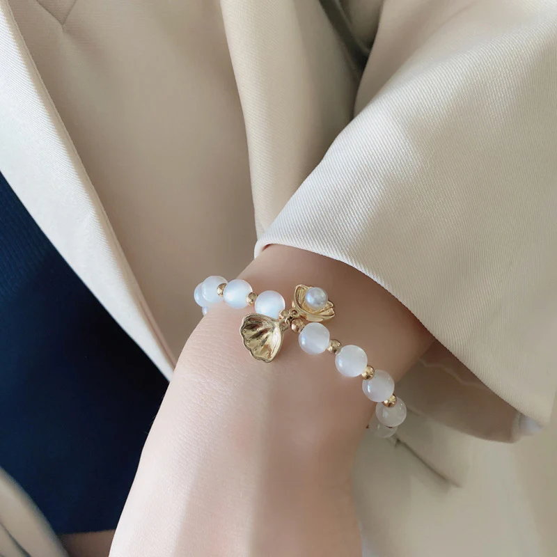 Luninana Bracelet - Cat Eye Stone Ribbon Bracelet YBY022 - Image 4
