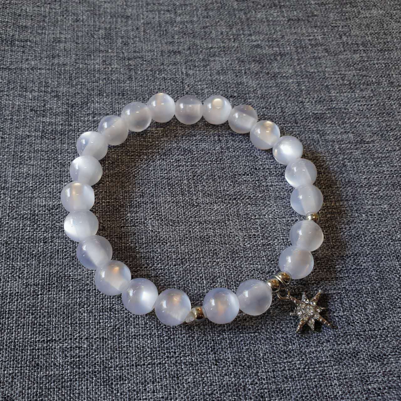 Luninana Bracelet - Moonlight Stone Crystal Star Bracelet YX036 - Image 4