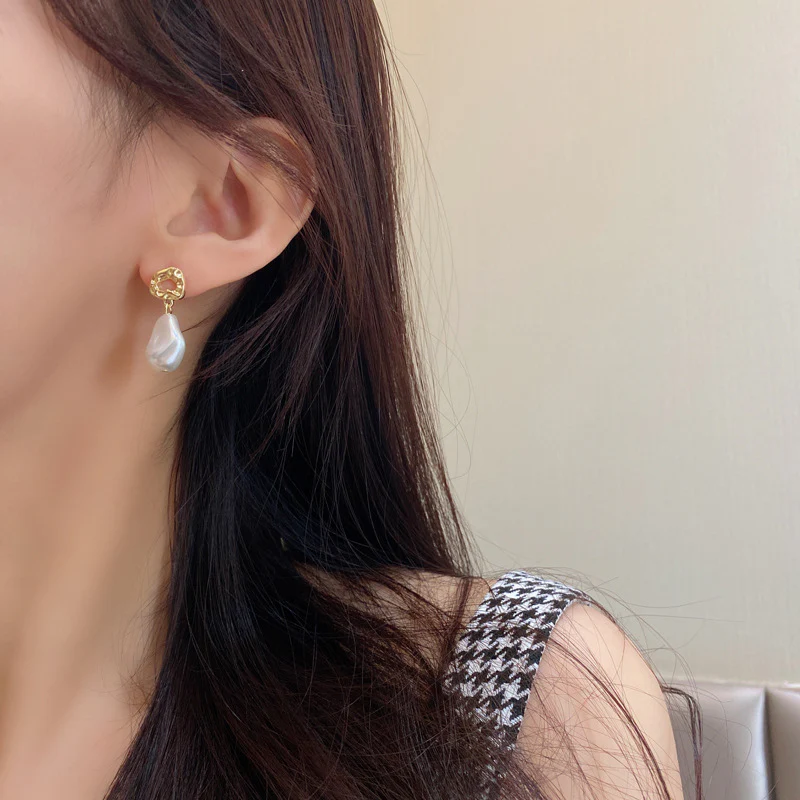 Luninana Earrings -  Classic Pearl Earrings YBY027 - Image 3