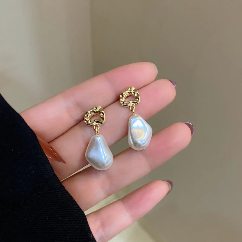 Luninana Earrings -  Classic Pearl Earrings YBY027 - Image 4