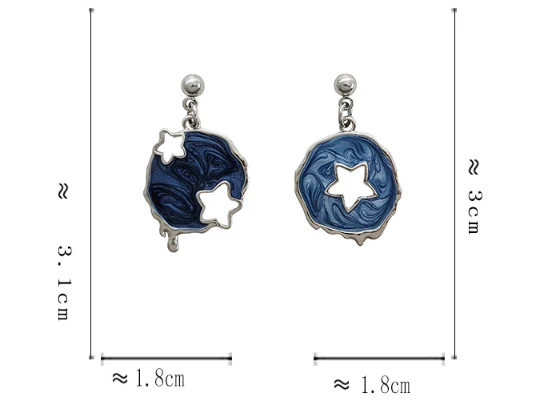 Luninana Earrings -  Starring Night Earrings YBY048 - Image 6