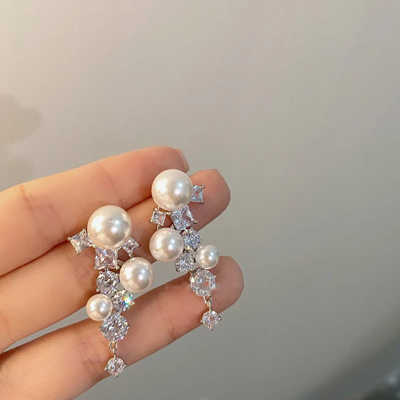 Luninana Earrings - French Styles Stering Stars Earrings YX016 - Image 3