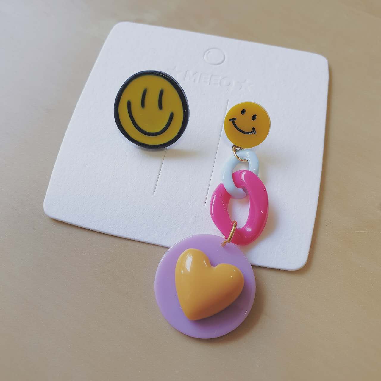 Luninana Earrings - Happy Smile Earrings XJ004 - Image 4