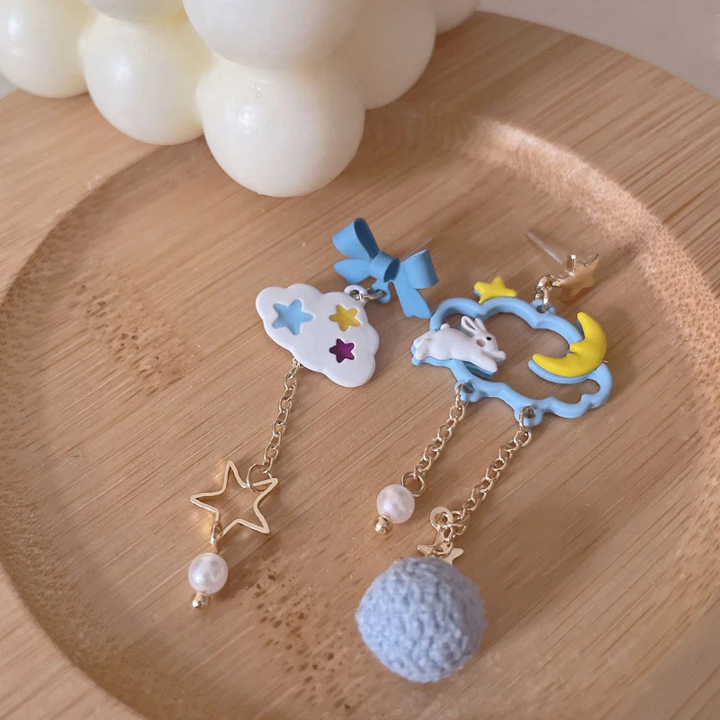 Luninana Earrings - Skyward Bunny Earrings YBY029