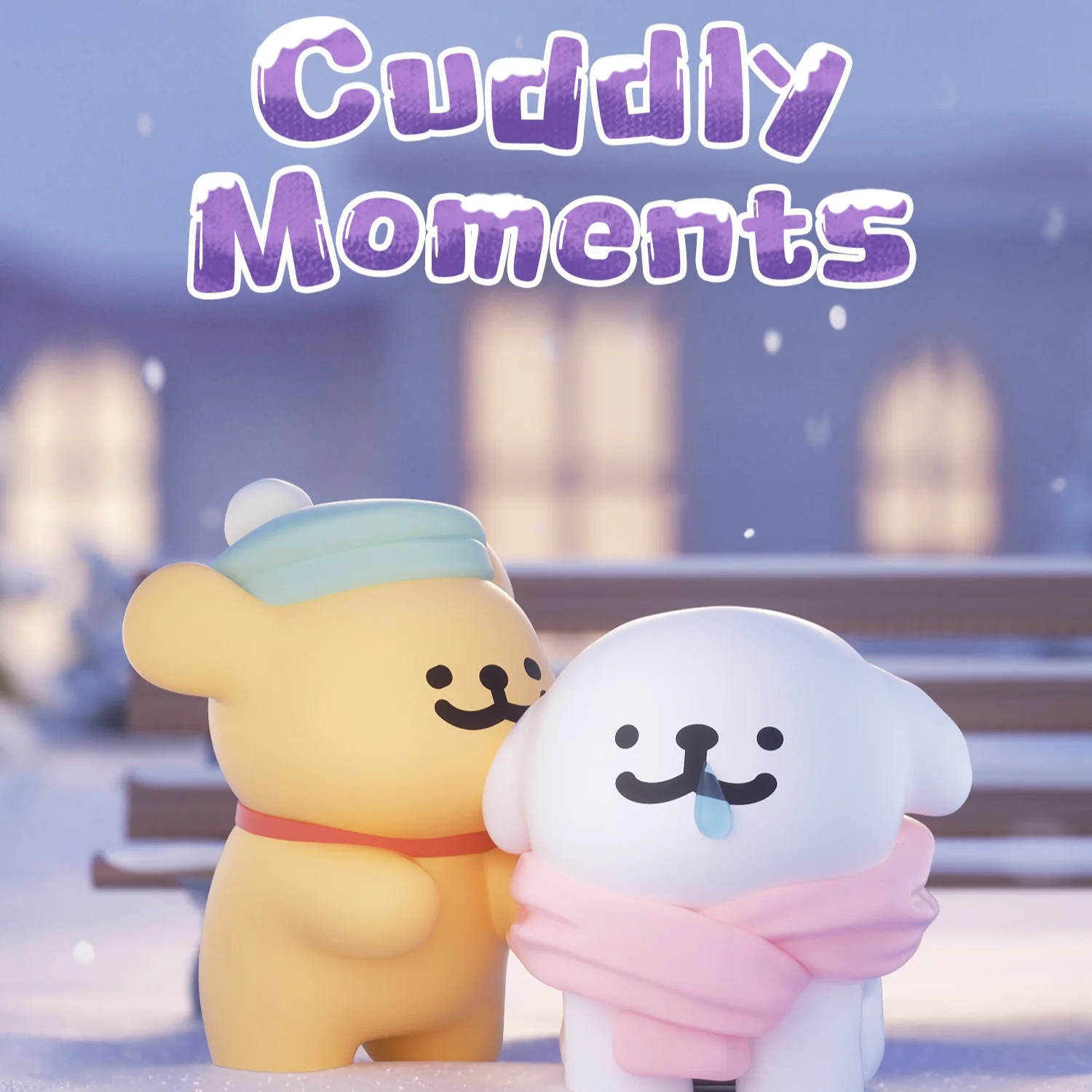 Funism Maltese Cuddly Moments Series - Blind Box Figurines - Image 10
