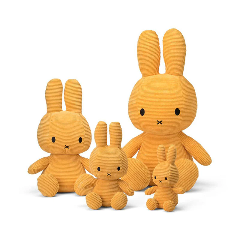 Miffy & Friends Miffy (ECO) Corduroy Yellow 70cm - Image 2