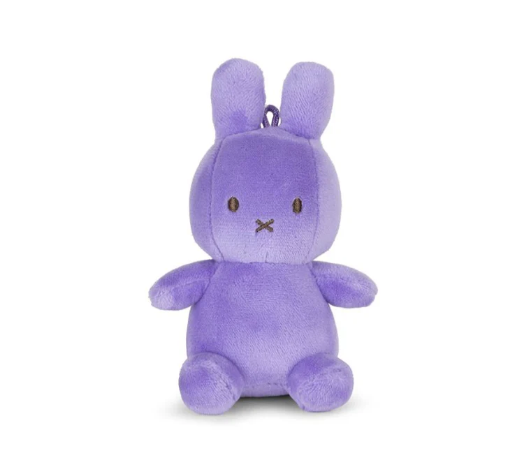 Miffy & Friends Lucky Miffy Sitting in giftbox Lilac 10cm - Image 2