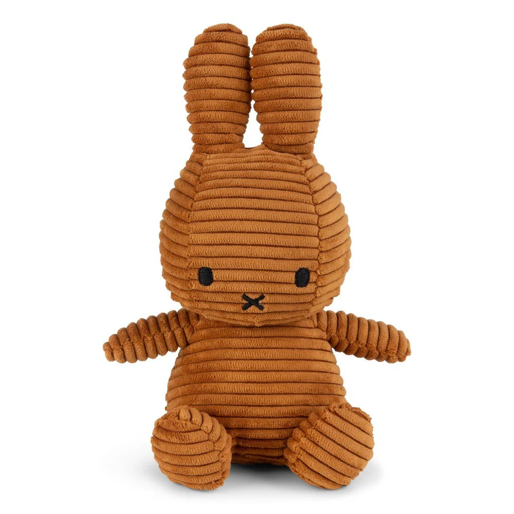 Miffy & Friends Miffy (ECO) Corduroy Cinnamon 23cm