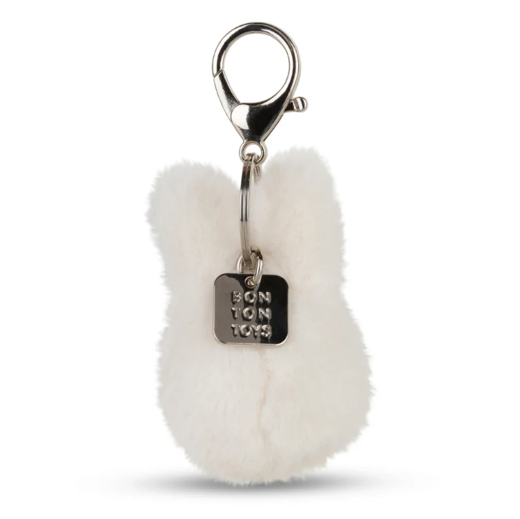 Miffy & Friends Miffy ECO Fuzzy Offwhite Keychain 8 cm - Image 3
