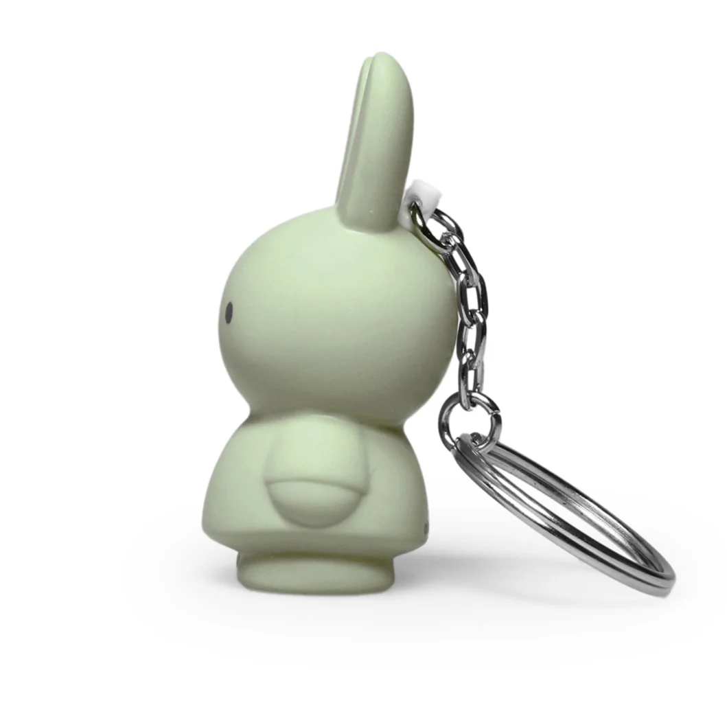 Miffy & Friends Miffy Key Ring Eucalyptus 6.2cm - Image 2