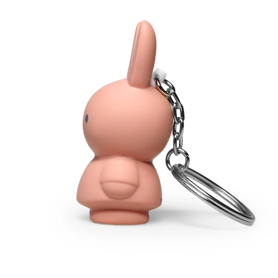 Miffy & Friends Miffy Key Ring Powder 6.2cm - Image 2