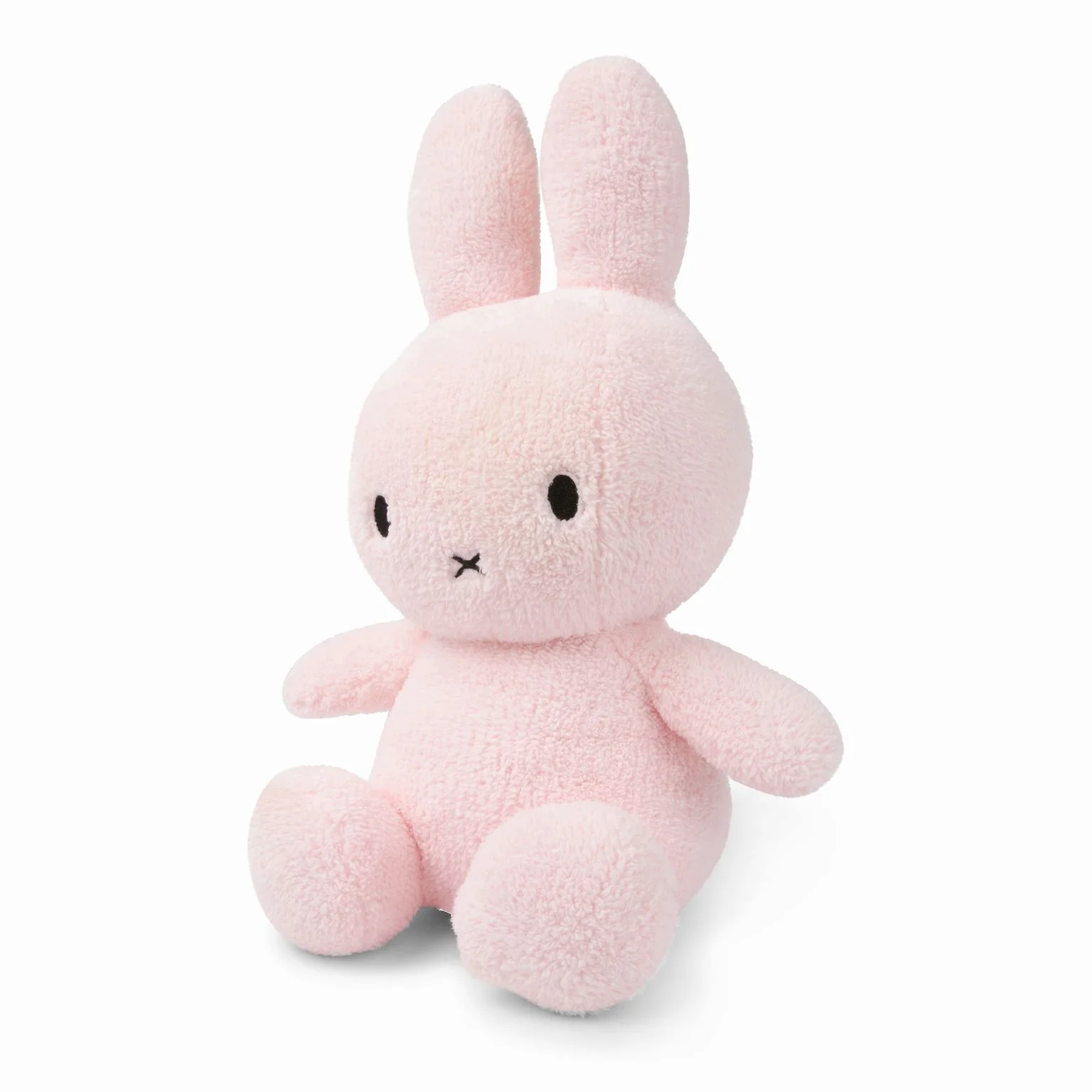 MIFFY & FRIENDS Miffy Sitting Terry Light Pink 33cm - Image 2