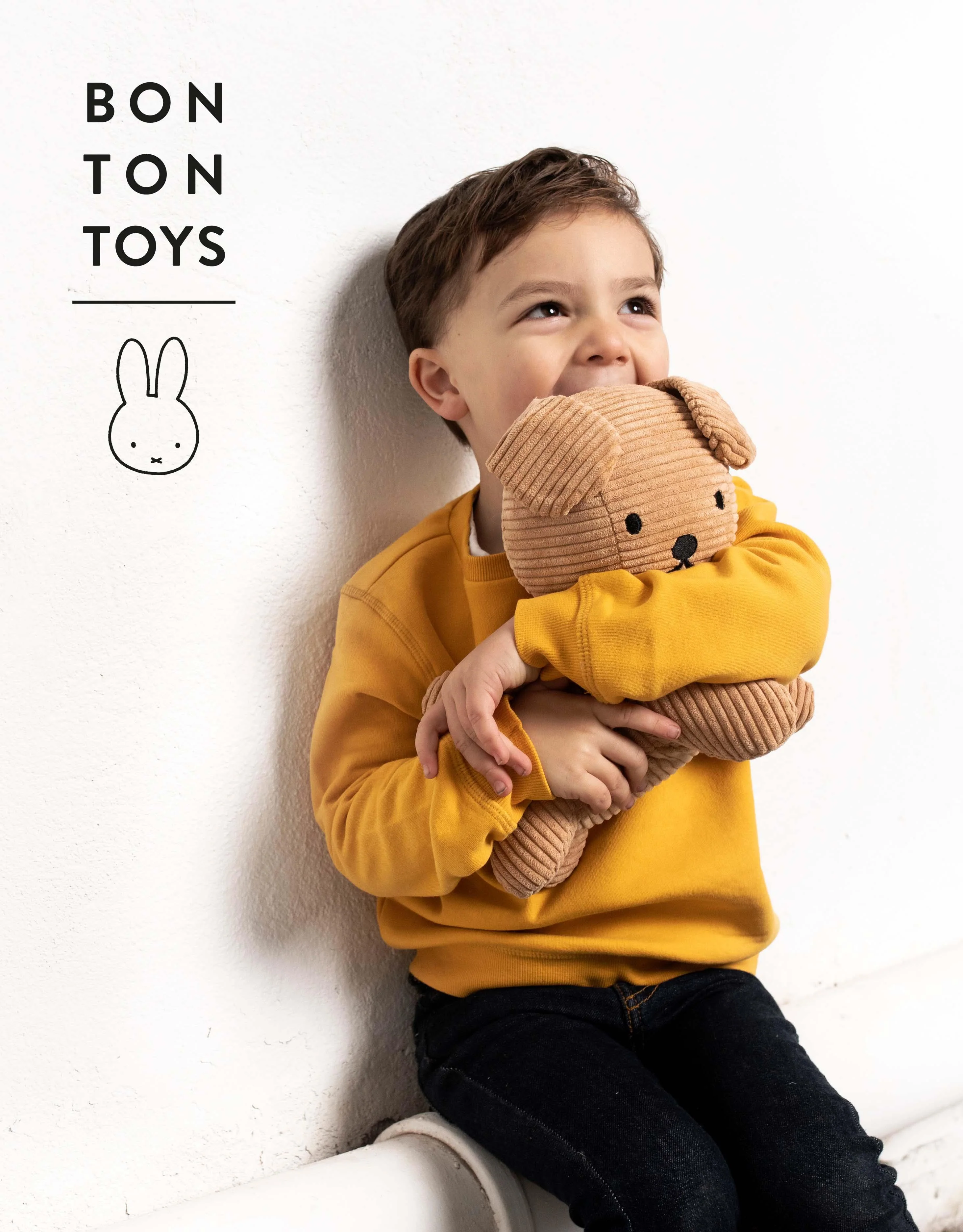 Miffy & Friends Snuffy Corduroy Beige 30cm - Image 2