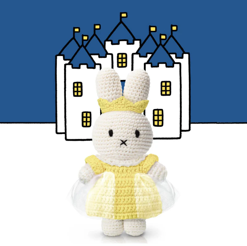Miffy Handmade and her Pastel Yellow Princess Outfit 25cm - Image 2