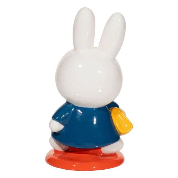 Miffy Holding School Bag Figurine 15cm - Image 2