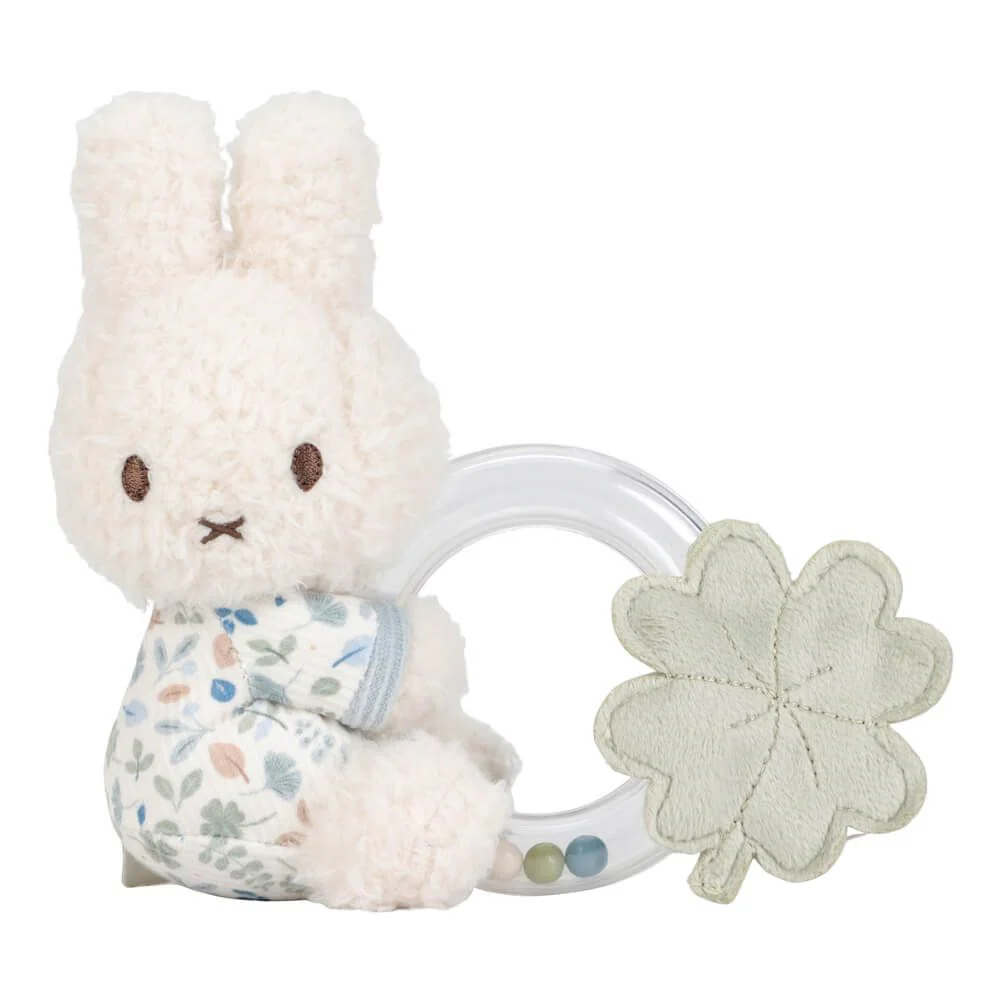 Miffy Lucky Leaves Ring Rattle
