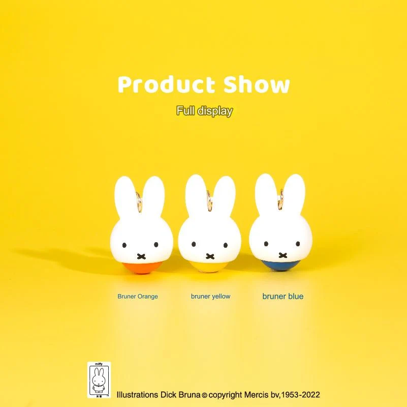 Miffy Mini Stress Relief Massage Ball Keyring Blue - Image 3