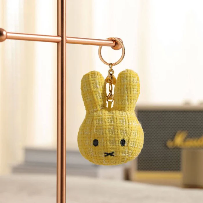 Miffy Plush Keyring Yellow 11cm - Image 3