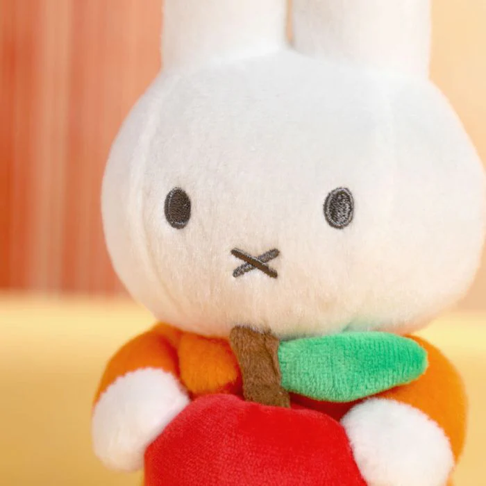 Miffy & Friends Miffy Plush with Apple 20cm - Image 2