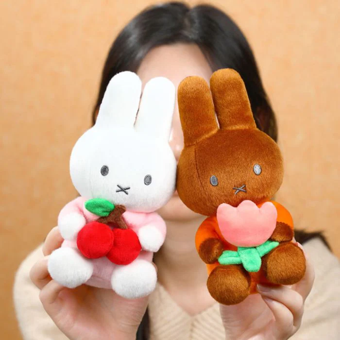 Miffy & Friends Miffy Plush with Cherry 20cm - Image 2