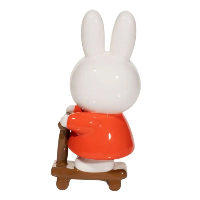 Miffy Riding Scooter Figurine 15.5cm - Image 2
