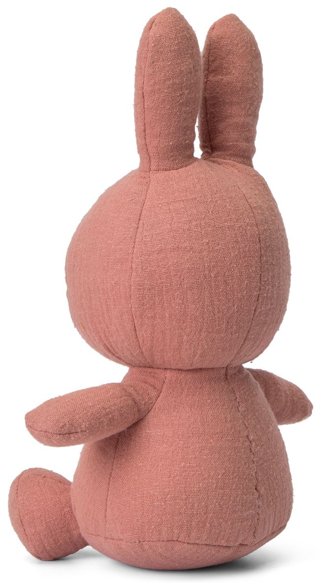 MIFFY & FRIENDS Miffy Sitting Mousseline Pink (23cm) - Image 3