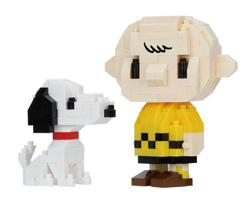 MININANO- Peanuts - Charlie Brown with Snoopy - Image 2