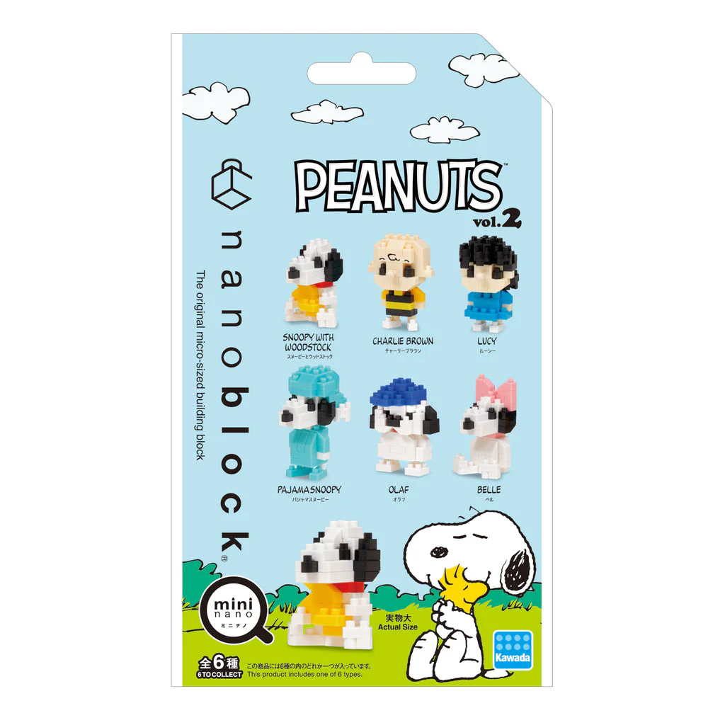 MININANO Peanuts Vol. 2 (6 Designs) Box - Image 3
