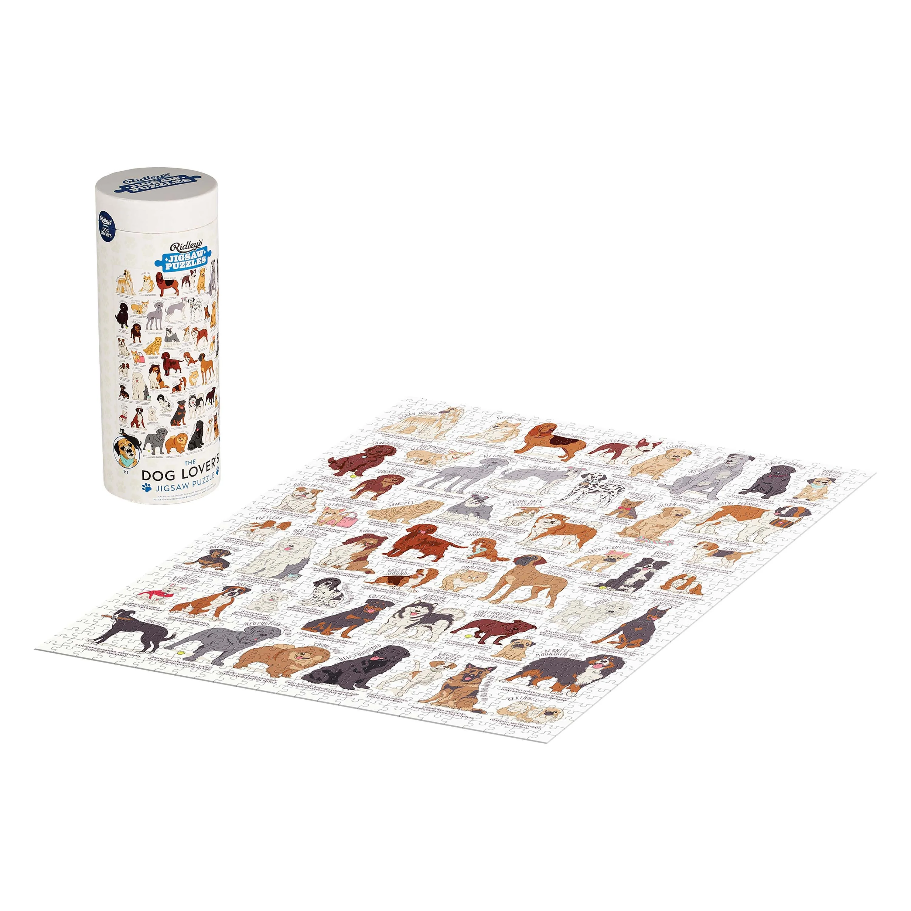 Ridley's Dog Lover's 1000 Piece Jigsaw Puzzle - Image 3