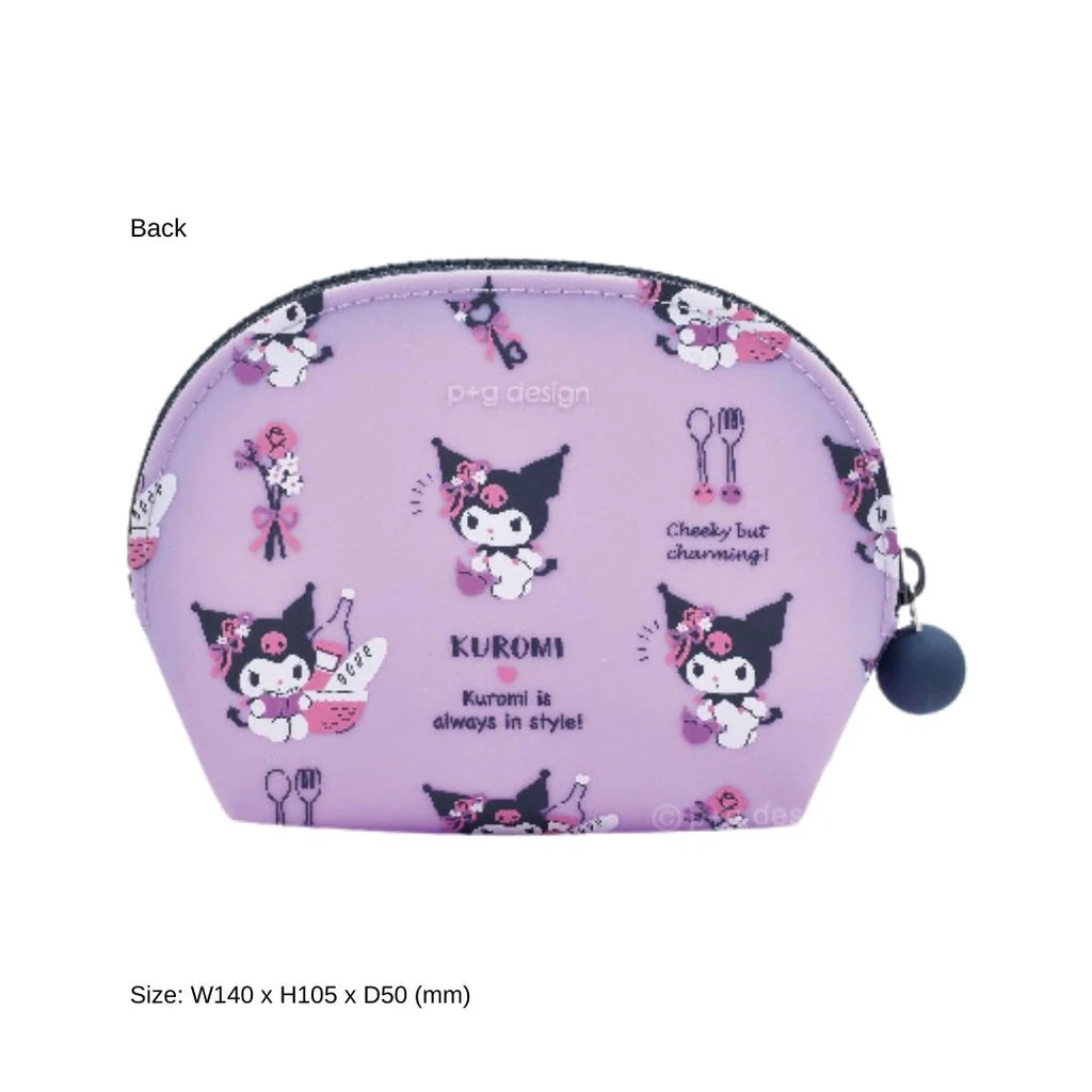 NUU-OVAL Pouch Kuromi Purple - Image 2