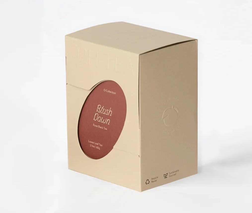 O2H Tea Blush Dawn (Rose Black Tea) Loose Leaf - Image 2