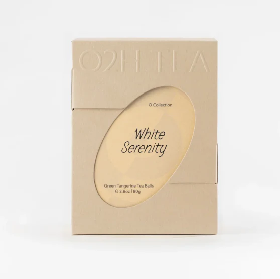 O2H Tea White Serenity (Green Tangerine White Tea) Tea Balls