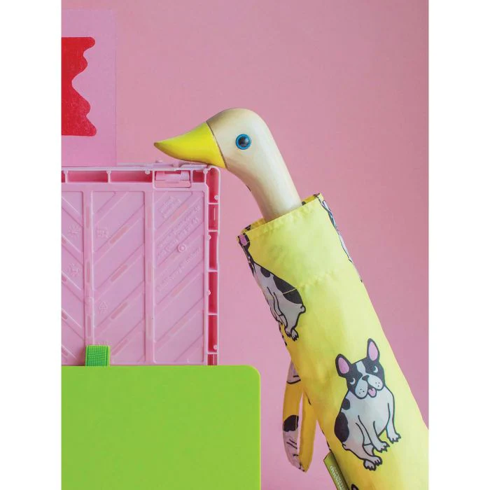 Original Duckhead Duck Umbrella Compact - Coucou Suzette Bouledogue Yellow 5x7x35cm - Image 10