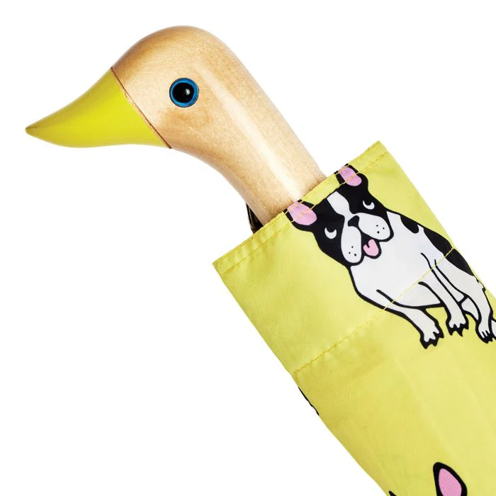 Original Duckhead Duck Umbrella Compact - Coucou Suzette Bouledogue Yellow 5x7x35cm - Image 4