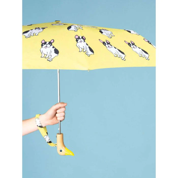 Original Duckhead Duck Umbrella Compact - Coucou Suzette Bouledogue Yellow 5x7x35cm - Image 6