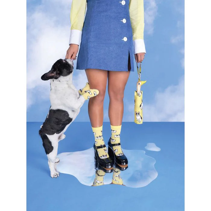 Original Duckhead Duck Umbrella Compact - Coucou Suzette Bouledogue Yellow 5x7x35cm - Image 8