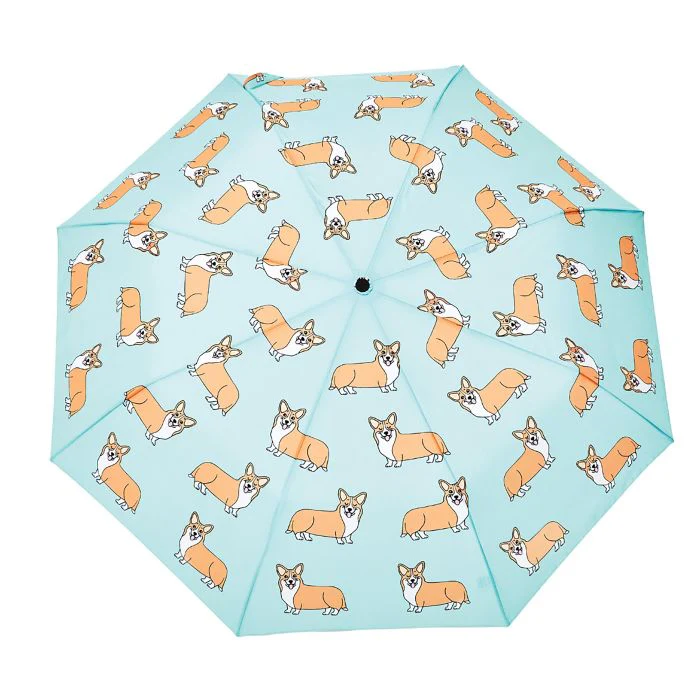 Original Duckhead Duck Umbrella Compact - Coucou Suzette Corgi Mint 5x7x35cm - Image 2