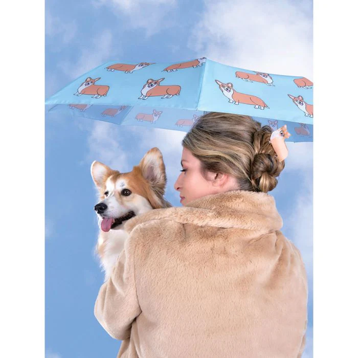 Original Duckhead Duck Umbrella Compact - Coucou Suzette Corgi Mint 5x7x35cm - Image 5