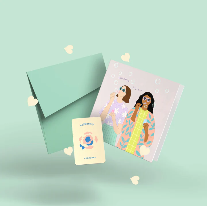 Papernest Bubbly Wishes Card - Image 2