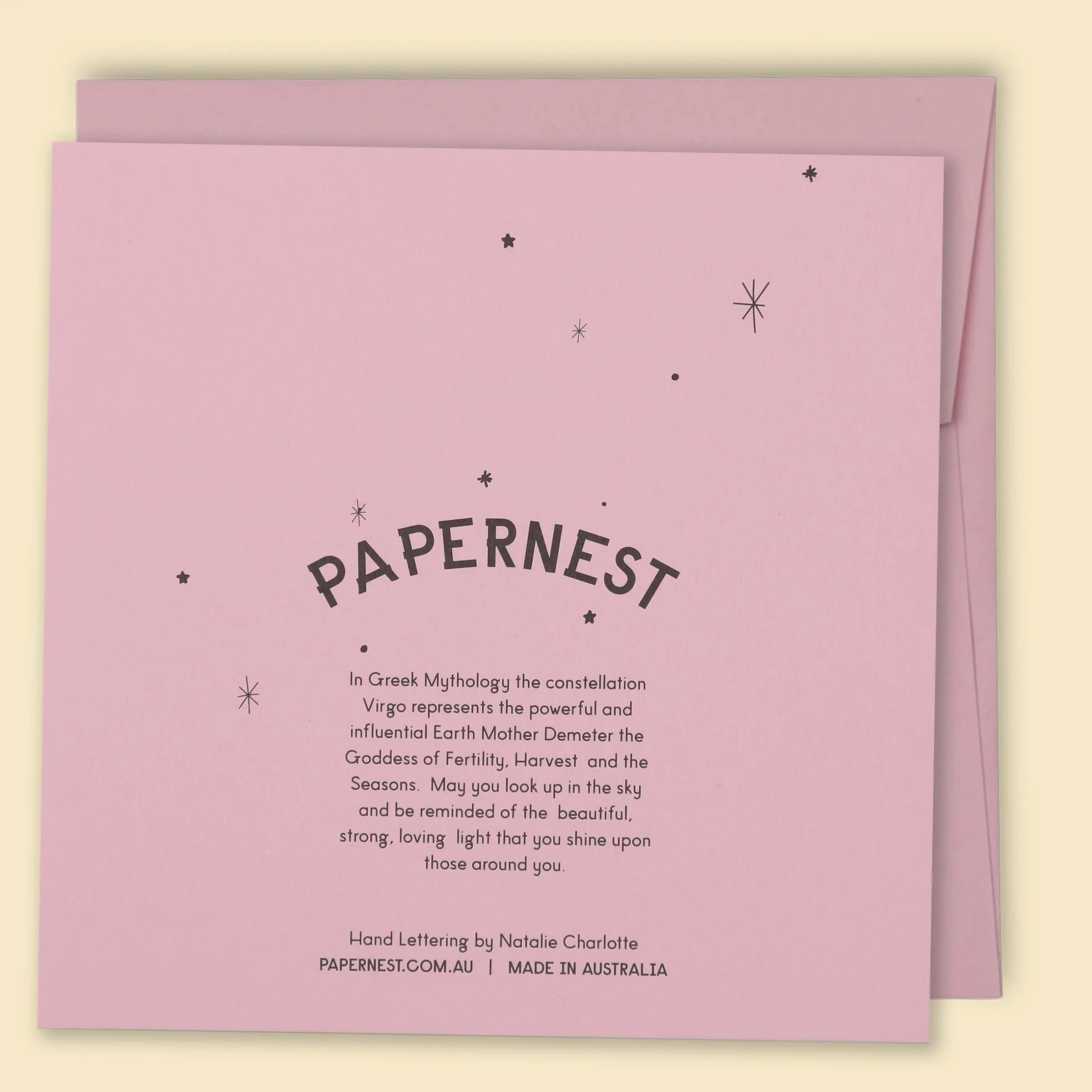 Papernest Mum Constellations Card - Pink - Image 2