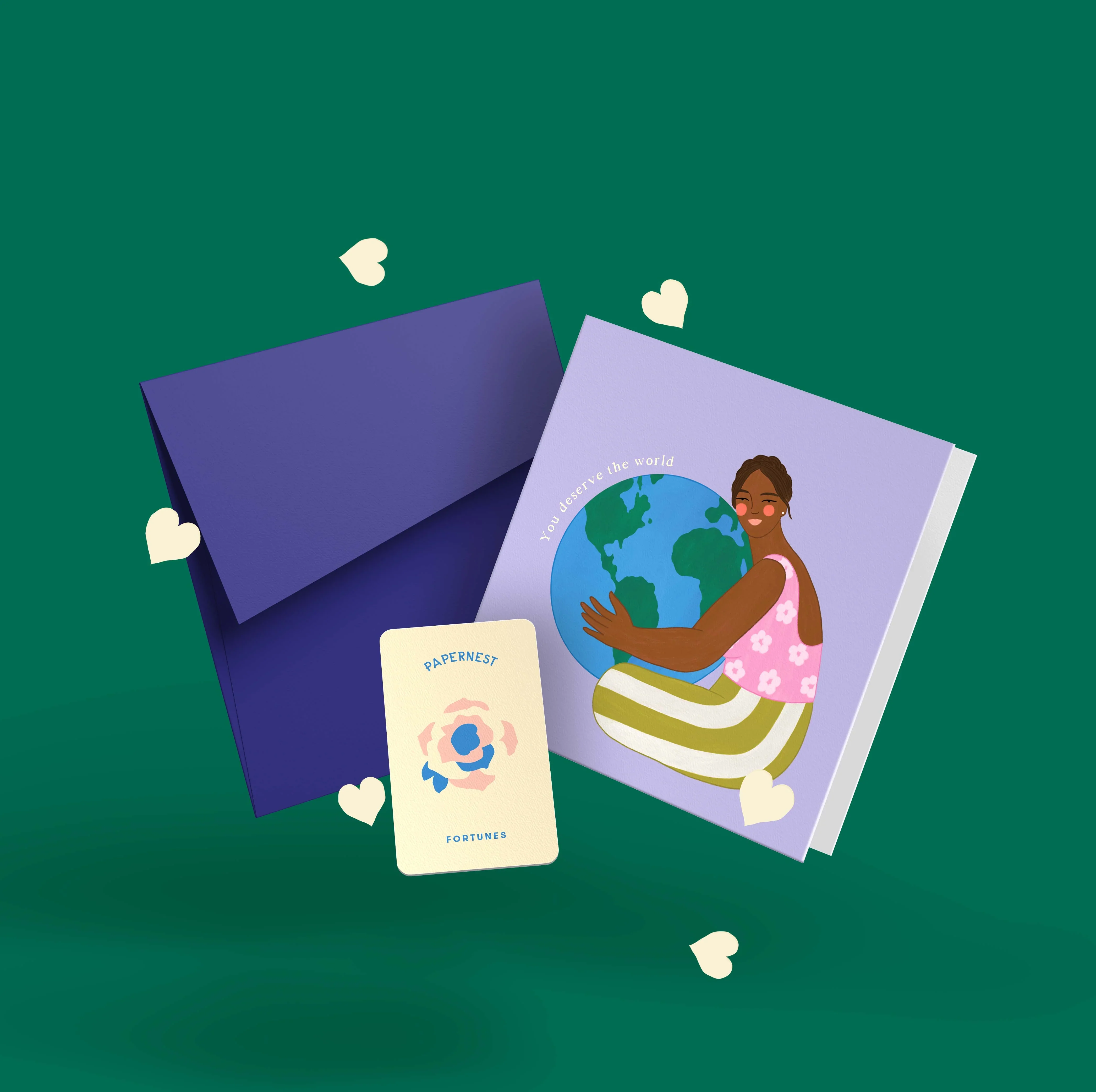 Papernest You Deserve The World Card - Image 2