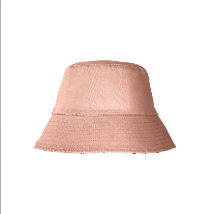 Peanuts Reversible Bucket Hat Pink Checkerboard (S) 53cm - Image 2