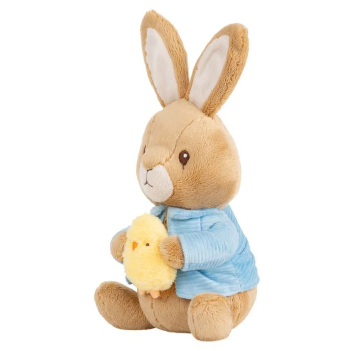 Peter Rabbit Holding Chick Soft Toy - Image 2